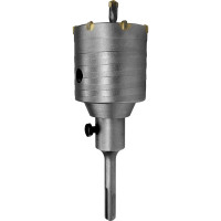 Коронка в сборе по бетону (65 мм; М22) Vertextools 222-0065