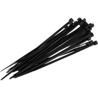Хомут-стяжка РОССНА 2,5x100 черный, пластиковый, 100 шт. Р860801