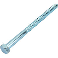 Шуруп с шестигранной головкой крепежная техника 12x180 10 шт. 497196 БК