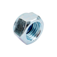 Шестигранная самостопорящаяся гайка с нейлоновым кольцом крепежная техника din 985, м20, 2 5шт., цинк 493146 БК