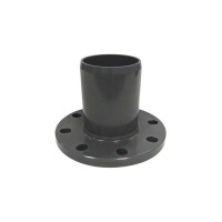 Патрубок AQUAVIVA НПВХ напорный гладкий с НПВХ фланцем 110/100 AQV106110 14773