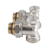 Узел нижнего подключения радиатора PROFACTOR угловой 1/2 х 3/4"ЕК PF RVA 611