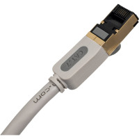 Прямой патч-корд VENTION SFTP cat.7 RJ45 - 1м. Серый ICDHF