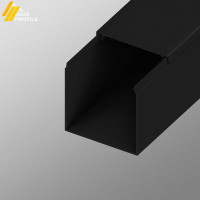 Кабель-канал AGIS ПВХ 60x60 мм Черный 60.03.60.60.200