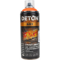 Грунт-эмаль для художественных и декоративных работ Deton ART тыквенный, аэрозоль 520 мл DTN-A70669