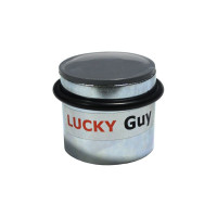 Дверной упор Lucky Guy напольный, цинк, 1 шт. 670 07 Т2-01 0