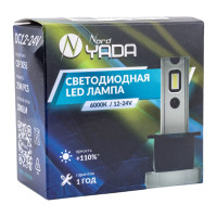 Светодиодная лампа головного света Nord-Yada Н4 12-24V 25W 6000K 2000lm М6 909131