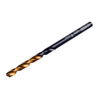 Сверло по металлу Golden Tip 3 мм, HSS-Tin, 10 шт, DIN 338 Denzel 717205