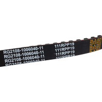 Ремень 1485 зубчатый привода ГРМ для а/м ВАЗ-2108, 2111 инж. 8 кл. (111 зуб.) 111RPP19 Riginal RG2108-1006040-11