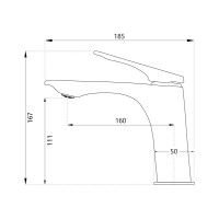 Смеситель для раковины Haiba HB10816 00313680