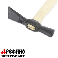 Печниковый молоток - кирочка Арефино Инструмент 400 г, оксидированный лак С75