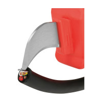 Нож для снятия изоляции с загнутым лезвием TOPTUL VDE 1000V SFAB5020V4