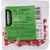 Наконечник ншви2 GENERICA 1,0-8 из/фл (100шт/упак) UGN31-008-001-100-G