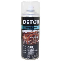 Лак яхтный универсальный Deton SPECIAL глянцевый, аэрозоль 520 мл DTN-A07304
