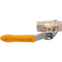 Шаровой кран для газа RUB 1/4 DN8 PN40, ВР-ВР, серия ROMA (S.84), ручка S84B00