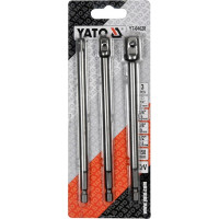 Держатели-адаптеры торцовых головок 1/4", 3/8", 1/2" YATO YT-04628
