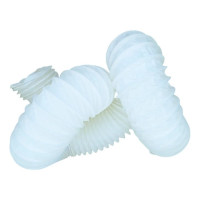 Гибкий полимерный ПВХ воздуховод PVC White -127 мм, 10 м DEC P127/10