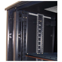 Транзитные направляющие для шкафов серии Business TWT 47U, 2 шт., черные TWT-CBB-TRMP-47U