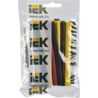 Набор ТТУ IEK нг-ls 6/3мм l=100мм 7 цветов 21шт/упак UDR10-006-003-021-S