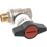 Шаровой кран Oventrop Optibal, полнопроходной, DN-15, 1/2", НВ, PN 1077304