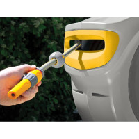 Катушка Авто со шлангом 1/2" 25 м, коннекторами и наконечником для шланга Hozelock 2402 2402 3600