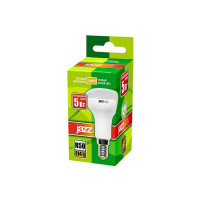Светодиодная лампа Jazzway PLED-ECO 5Вт R50 рефлектор матовая 3000К теплый белый E14 400лм 230В/50Гц 1037015A