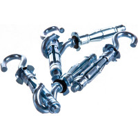 Металлический дюбель КРЕП-КОМП МОЛЛИ с крюком 6х52 50шт млк652