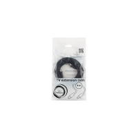 Телевизионный кабель Cablexpert, Coaxial, M/F, 5м, CCV-515-5M