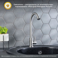 Кран для кухни для одной воды РМС SUS124-269F