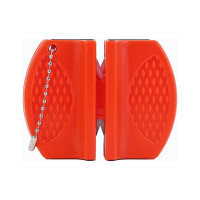 Точилка для ножей/ножниц ЕРМАК вольфрамовая сталь, керамика, 5,8x7,6x2,4см, ABS пластик 070-012