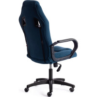 Кресло Tetchair driver 22 флок/ткань, синий/серый 32/tw-12 19294