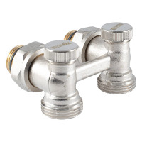 Узел нижнего подключения радиатора PROFACTOR угловой 1/2 х 3/4"ЕК PF RVA 611