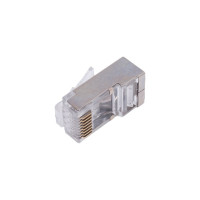 Коннектор RJ45 (8p8c) VENTION, FTP, cat. 6, под витую пару, экранированный (10шт.) IDCR0-10