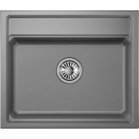 Кухонная мойка из кварца GRANULA KS-6003 АЛЮМИНИУМ