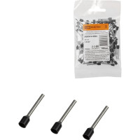 Наконечник-гильза TDM ELECTRIC е1518 1,5мм2 с изолированным фланцем (100шт) SQ0512-0024