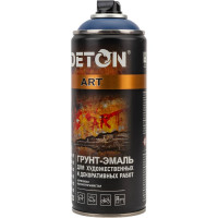 Грунт-эмаль для художественных и декоративных работ Deton ART темно-синий, аэрозоль 520 мл DTN-A70678