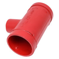 Переходной тройник под резьбу GROOVEX 3"x1 1/4", 89x42 мм, ДУ 80x32 мм TPR8942