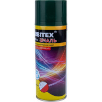 Акриловая эмаль Farbitex аэрозоль, 520 мл, RAL 6005 зелёный мох 4100008937