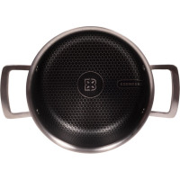 Кастрюля Edenberg с крышкой 2.8 л нержавеющая сталь тефлон EB-17051