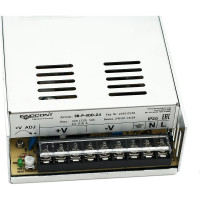 Блок питания INNOCONT -10 +50С, IP20, вход: 220VAC, 4.5А, выход: 400W, 24VDC, 16.5A, типы защиты: КЗ, перегрузка, перенапряжение SB-P-400-24