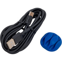 Дата-кабель More Choice USB 2.0A для Type-C TPE 2м K14a Black