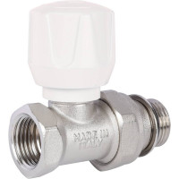 Ручной терморегулирующий клапан STOUT Svr-2122-100015 прямой 1/2" (с дополнительным уплотнением) RG008VL0HTPO1T