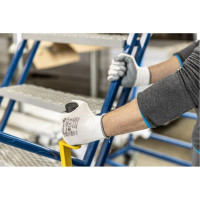 Рабочие перчатки с нитриловым покрытием HOEGERT TECHNIK Glan размер 9 HT5K754-9