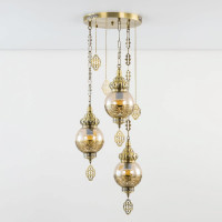 Подвесной светильник Citilux Каир Бронза CL419133