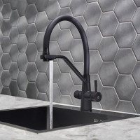 Смеситель для кухни РМС с переключением фильтра SUS127TBL-016F-015