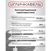 Провод СИП-4 Угличкабель 4x16-0,6/1 кВ бухта 100 м P51044J40000000-10