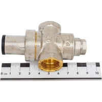 Поршневой редуктор давления KROMWELL 1/2 с отверстием под манометр EU.ST6197030 12_k