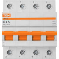 Выключатель нагрузки TDM ELECTRIC (мини-рубильник) ВН-32 4P 63A Home Use SQ0211-0137