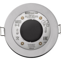 Встраиваемый светильник TDM ELECTRIC СВ 01-09 GX53 230 В 50 Гц хром IP54 SQ0359-0111