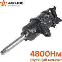 Пневматический ударный гайковёрт Airline 1"DR 4800Нм ATAZ109